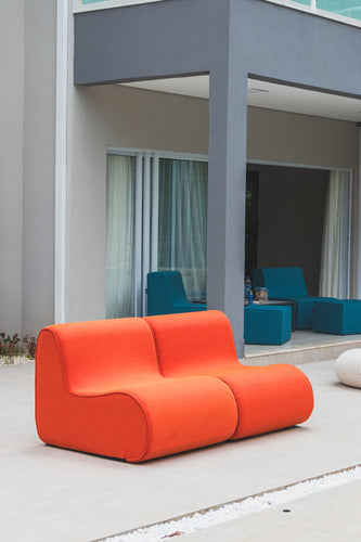 Poltrona Due - com puff